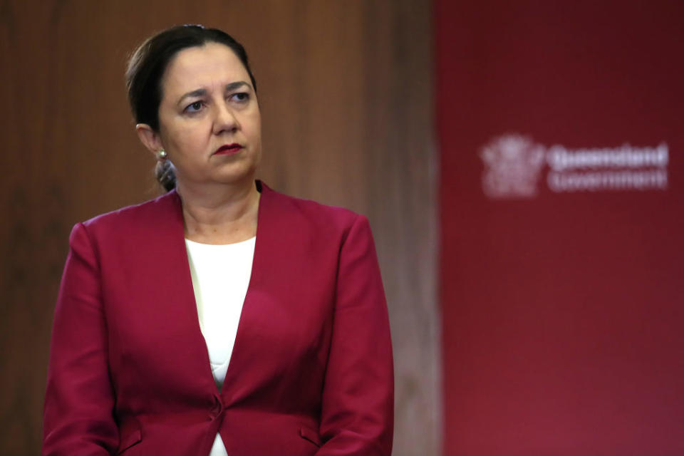 Queensland Premier Annastacia Palaszczuk said there are still conditions people have to abide by to enjoy the relaxed restrictions. Source: Getty Images