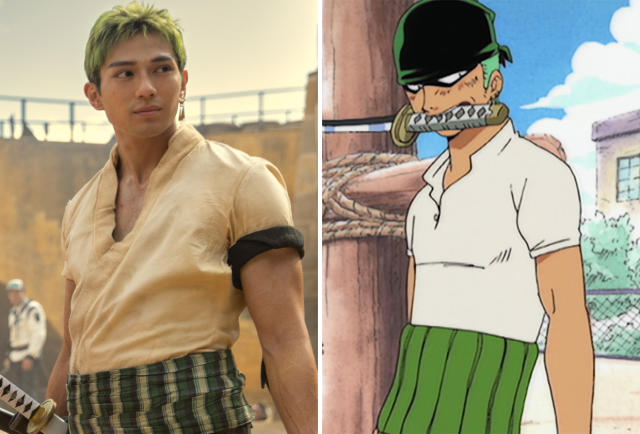 One Piece' Live Action Netflix Cast Comparison Photos — Anime