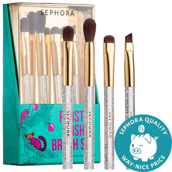 SEPHORA COLLECTION Frosted Wishes Mini Eye Brush Set