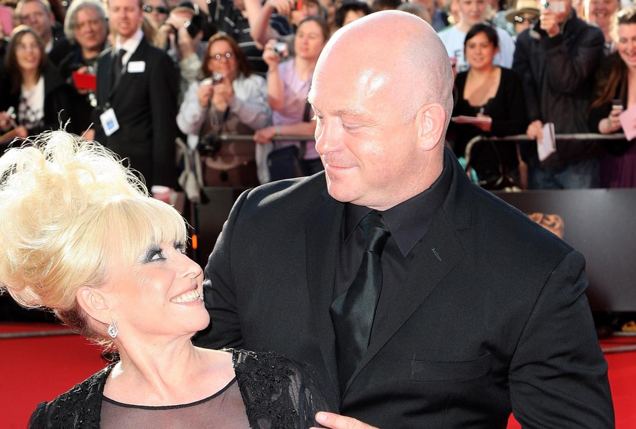 Barbara Windsor and Ross Kemp at the BAFTA Television Awards 2009 (Photo by Dave Hogan/Getty Images)