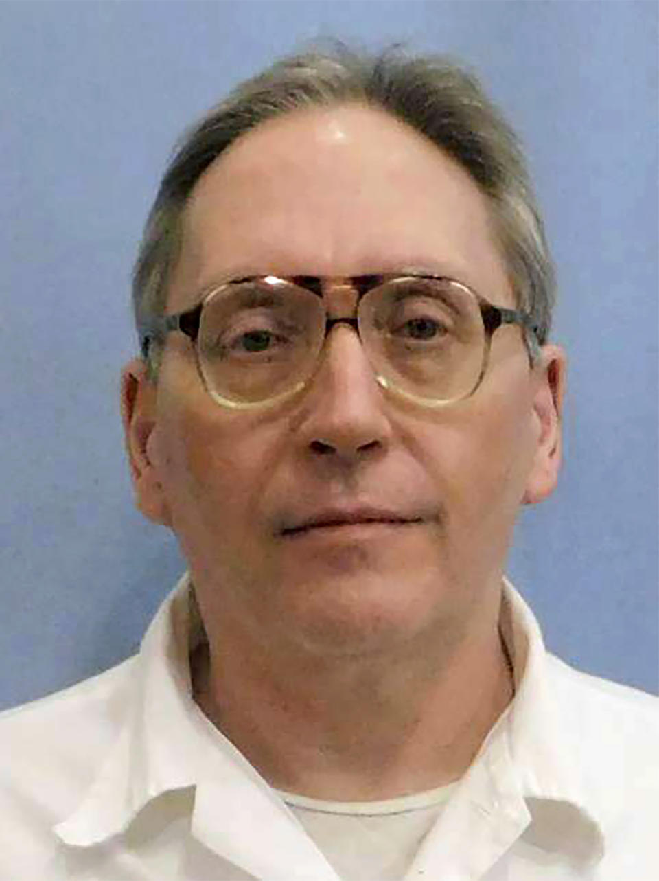 This undated photo provided by the Alabama Department of Corrections shows James Barber. A federal appeals court on Wednesday, July 19, 2023, refused to stop Barber's upcoming execution in Alabama, rejecting his argument that the state has a history of botched lethal injections. Barber, 64, is scheduled to be put to death Thursday evening, July 20, at a south Alabama prison, in the first execution scheduled in the state since Gov. Kay Ivey paused them in November for an internal review. (Alabama Department of Corrections via AP)