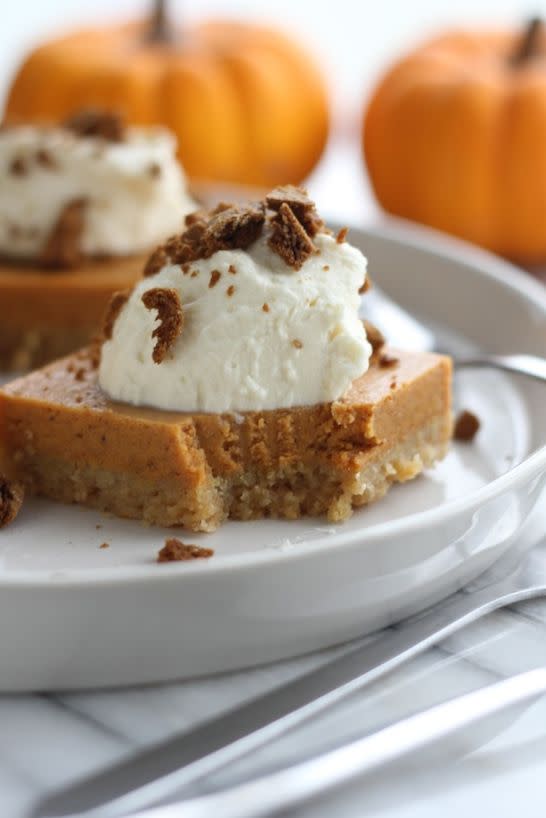 Pumpkin Pie Cheerios Bars