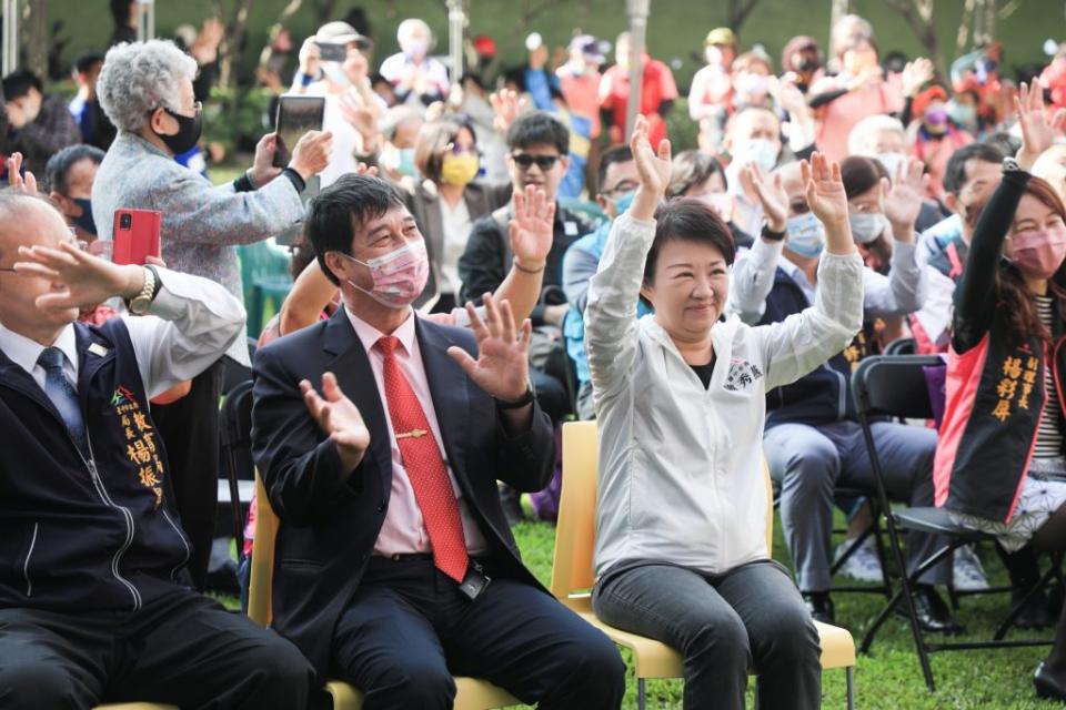 私立惠明盲校五十週年校慶慶祝大會。（記者徐義雄攝）