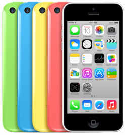 iPhone 5c lineup