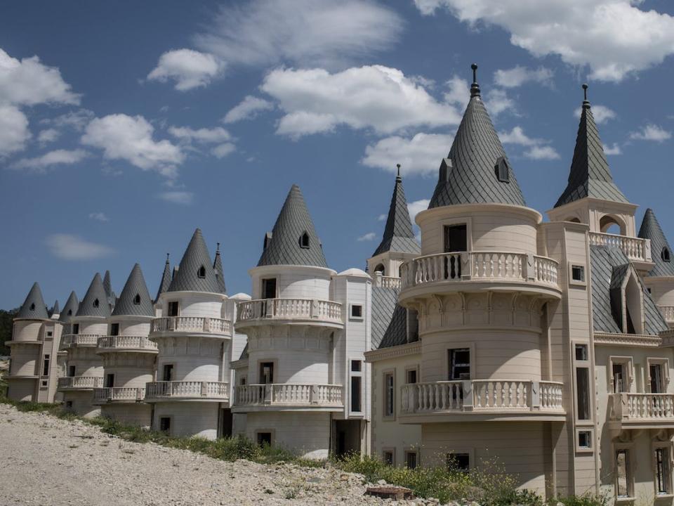 Turkey's Abandoned 'Castle' Community  Burj Al Babas