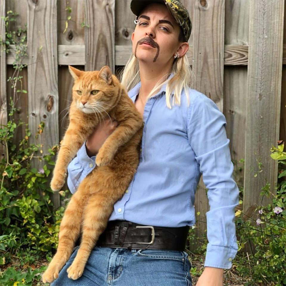 Joe Exotic with Cat