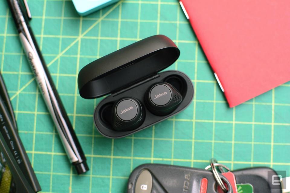 A much-improved follow-up to last year’s great Elite 65t true wireless earbuds.