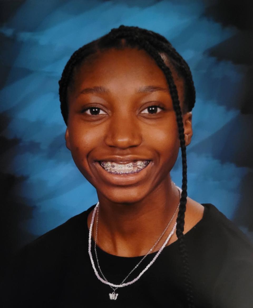 Mylah Monk, an eighth-grader at Congress School, won first place in the Grades 7-8 category of the 41st Martin Luther King Jr. Essay contest, announced in January 2024.