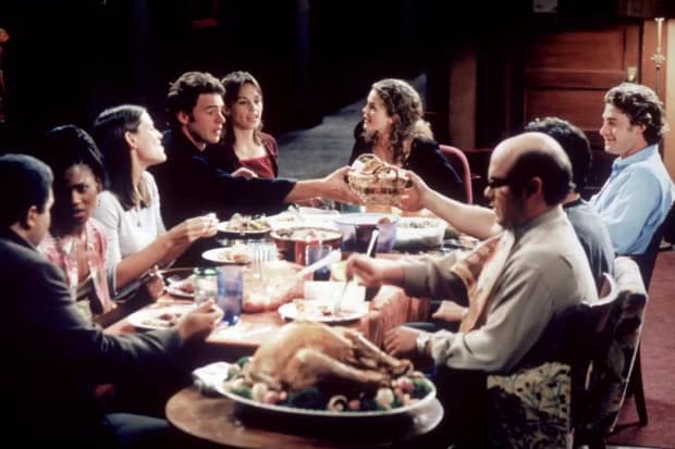 "Felicity" Thanksgiving episode "Thanksgiving"<p>Buena Vista</p>