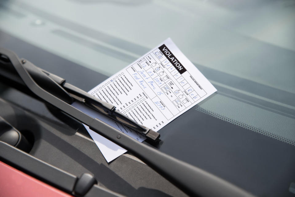 Parking fines