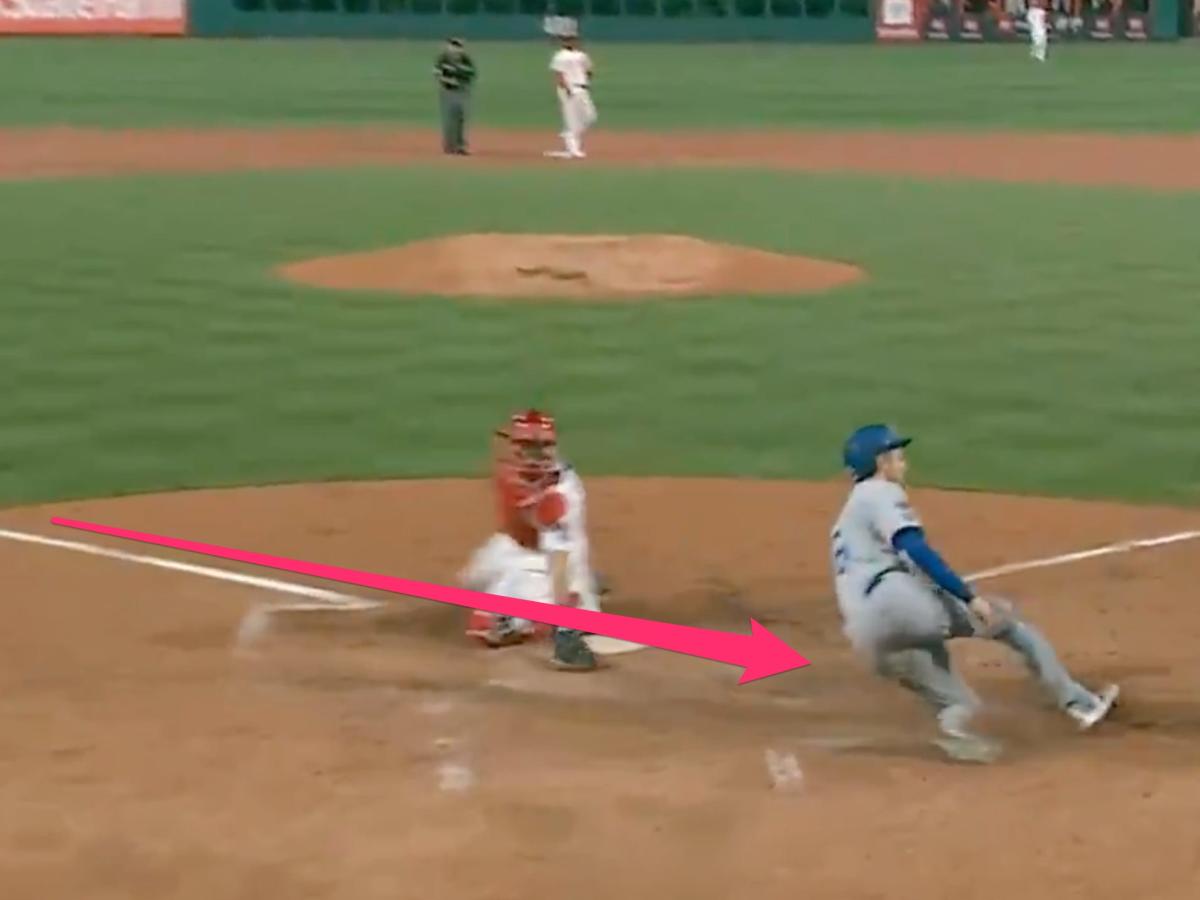 How Dodgers' Trea Turner developed the smoothest slide in MLB