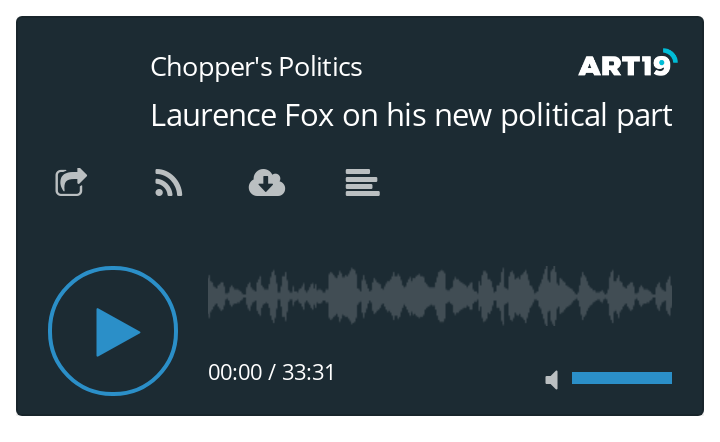 Chopper's Politics podcast - Laurence Fox - 02/10/20