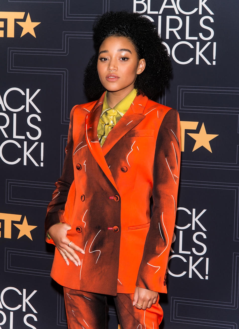 Actress and Young, Gifted &amp; Black Award recipient Amandla Stenberg.&nbsp;