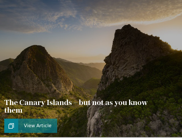 The Canary Islands – but not as you know them