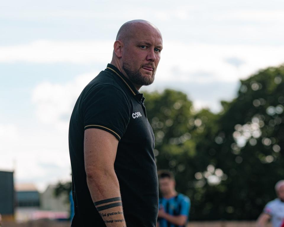 Cresswell has been in charge of the world’s oldest club since last season and is looking to the future (Sheffield FC handout/PA)