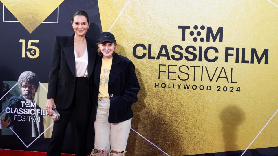 PHOTO: Emma Heming Willis and Tallulah Willis attend the Opening Night Gala and 30th Anniversary Screening of 'Pulp Fiction' during the 2024 TCM Classic Film Festival, on April 18, 2024, in Hollywood, Calif. (Rodin Eckenroth/Getty Images for TCM)