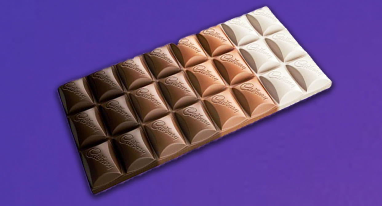 Cadbury created a four-in-one chocolate bar to "unite" India [Photo: Cadbury]