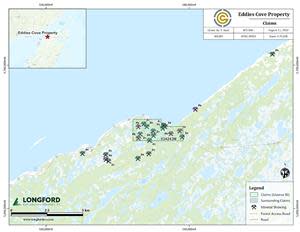 Eddies Cove MVT Property – Northwestern Newfoundland.