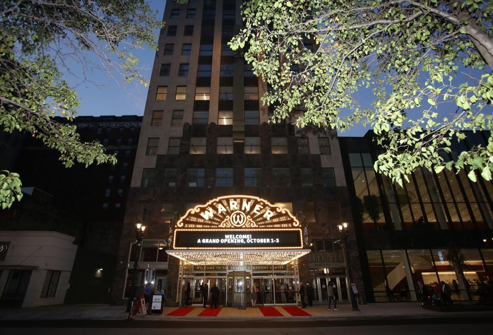 The Milwaukee Symphony Orchestra opened its season Oct. 1 in its news home, the Bradley Symphony Center at 212 W. Wisconsin Ave.