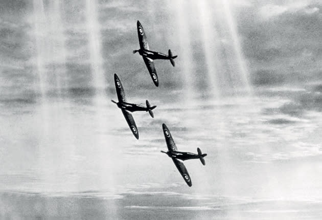 The plane that saved the day in the Battle of Britain was... a different one  (Getty)