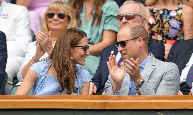 See photos of the pair turning heads at the world-famous tennis tournament!