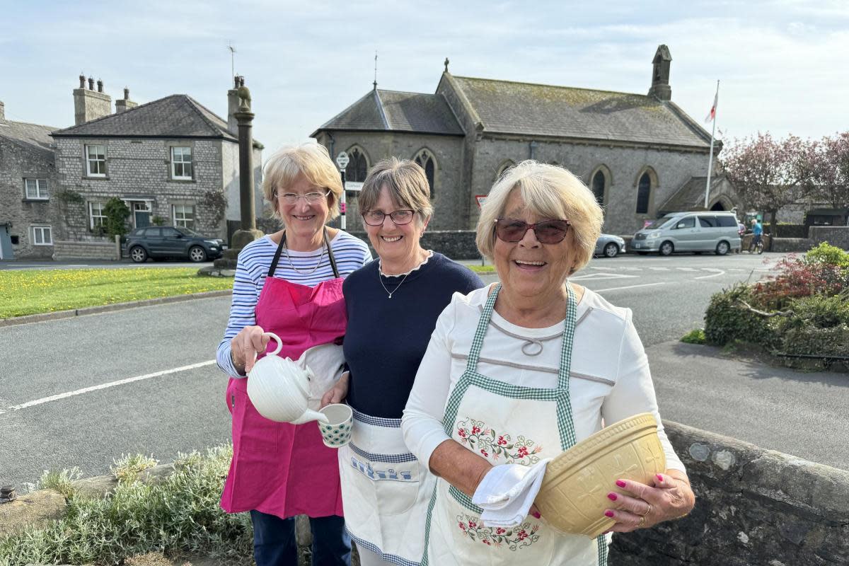 Austwick 'angels' Celia Margaret and Pat <i>(Image: Submitted)</i>
