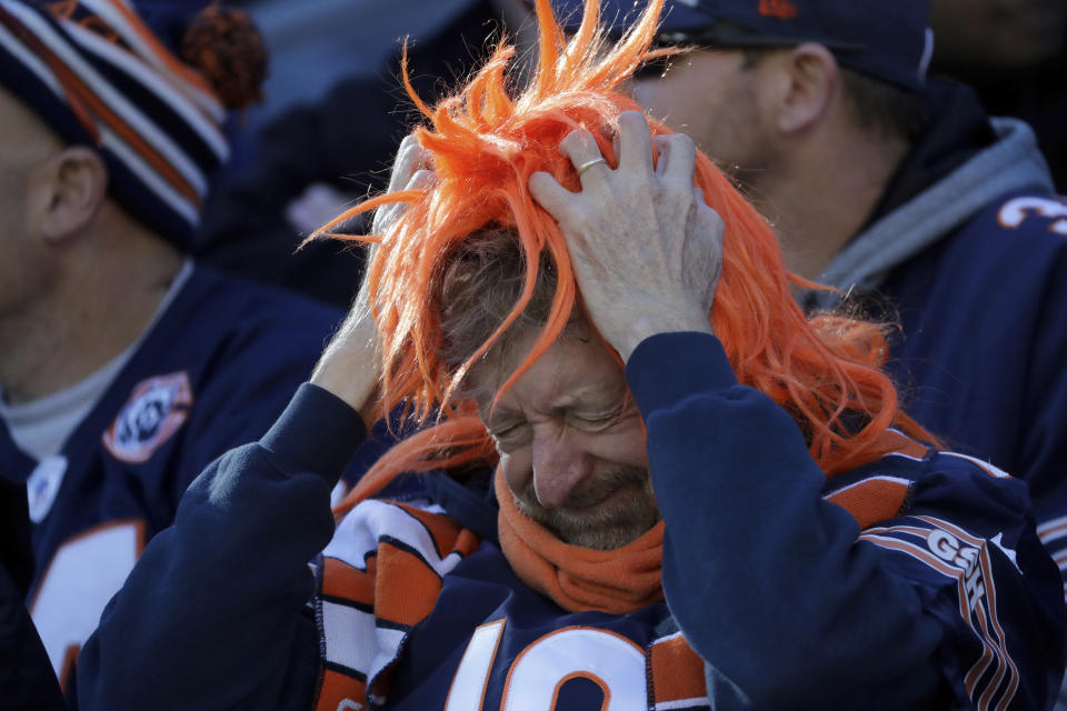 Bears fans can't be thrilled at their offseason so far. (AP Photo/Nam Y. Huh)