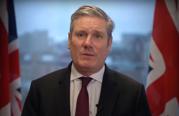 Labour Leader Sir Keir Starmer delivers his New Year's Day message