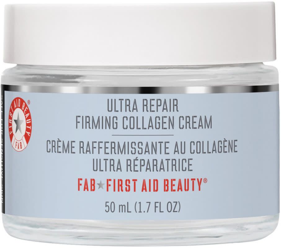 2) First Aid Beauty Ultra Repair Firming Collagen Cream