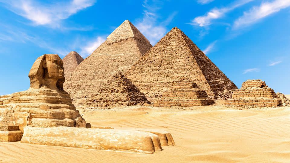 The Great Sphinx and the Pyramids of Giza - Anton Aleksenko/iStockphoto