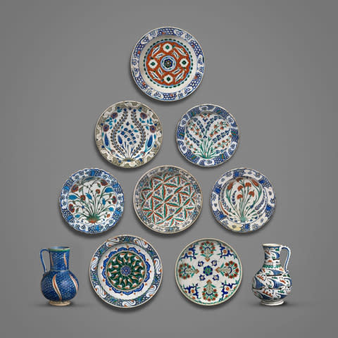 Iznik pottery from the Barlow Collection