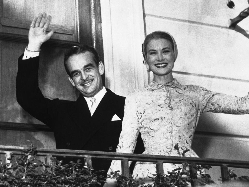 monaco prince rainier III and grace kelly wedding