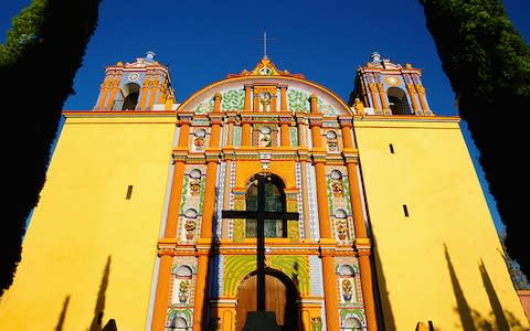 The Santa Ana Zegache church in Oaxaca - Credit: This content is subject to copyright./Dermot Conlan