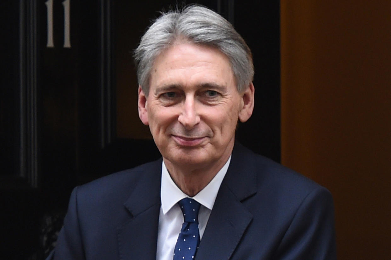 Chancellor Philip Hammond got a pre-Budget boost: Kirsty O'Connor/PA