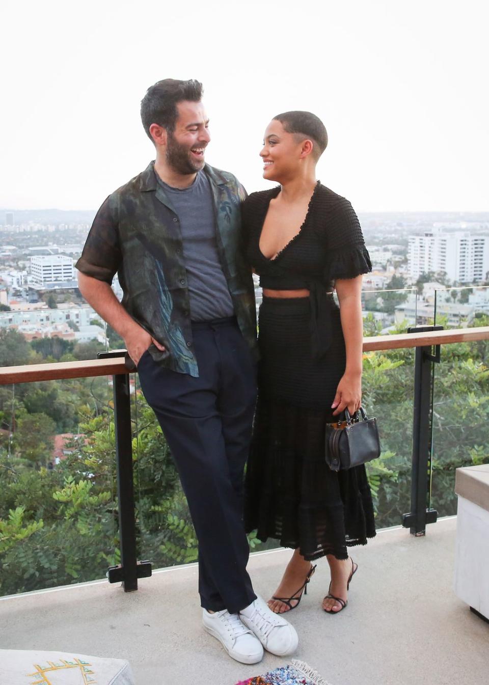 Jonathan Simkhai and Kiersey Clemons