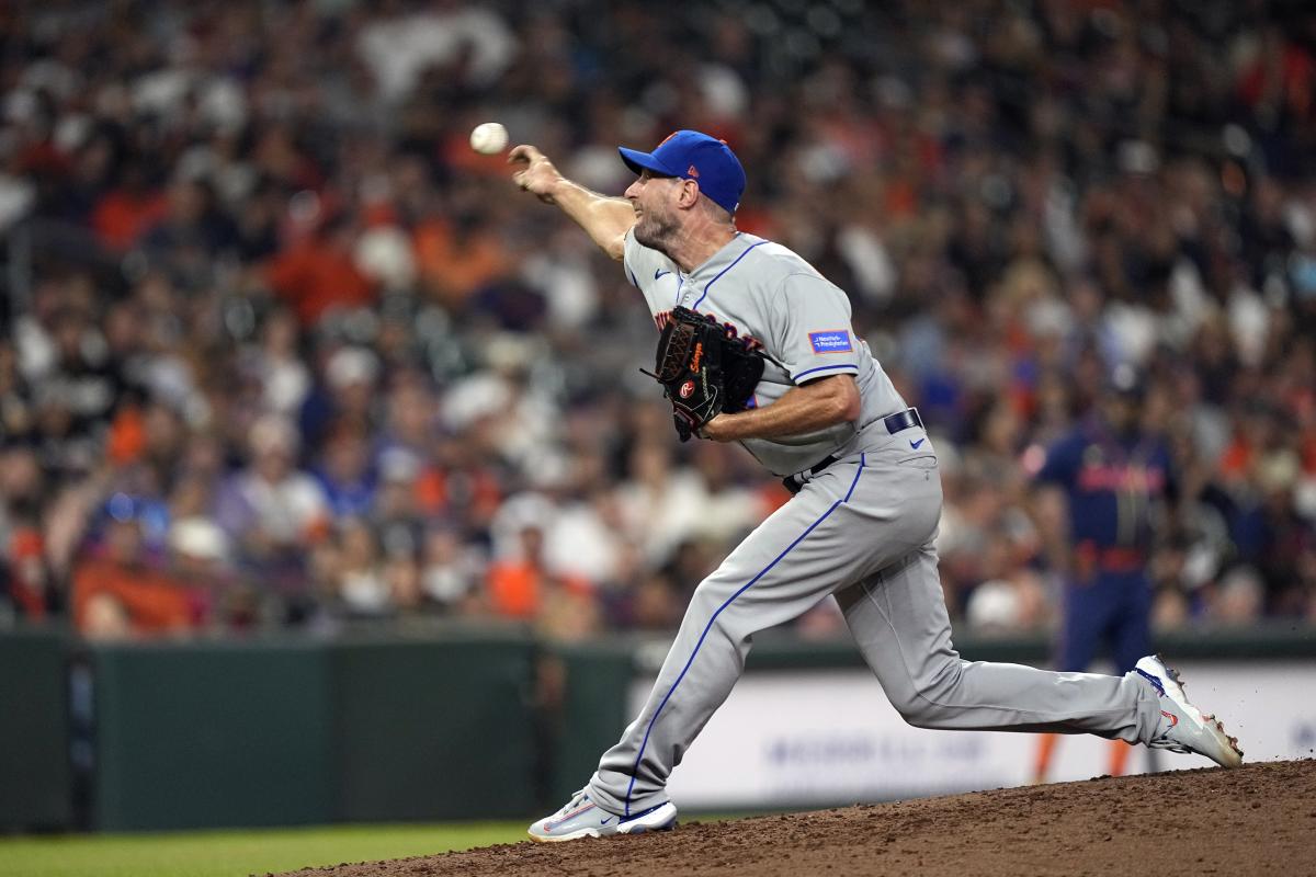 Scherzer throws 8 innings and Lindor has 5 RBIs as Mets rout slumping  Astros 11-1