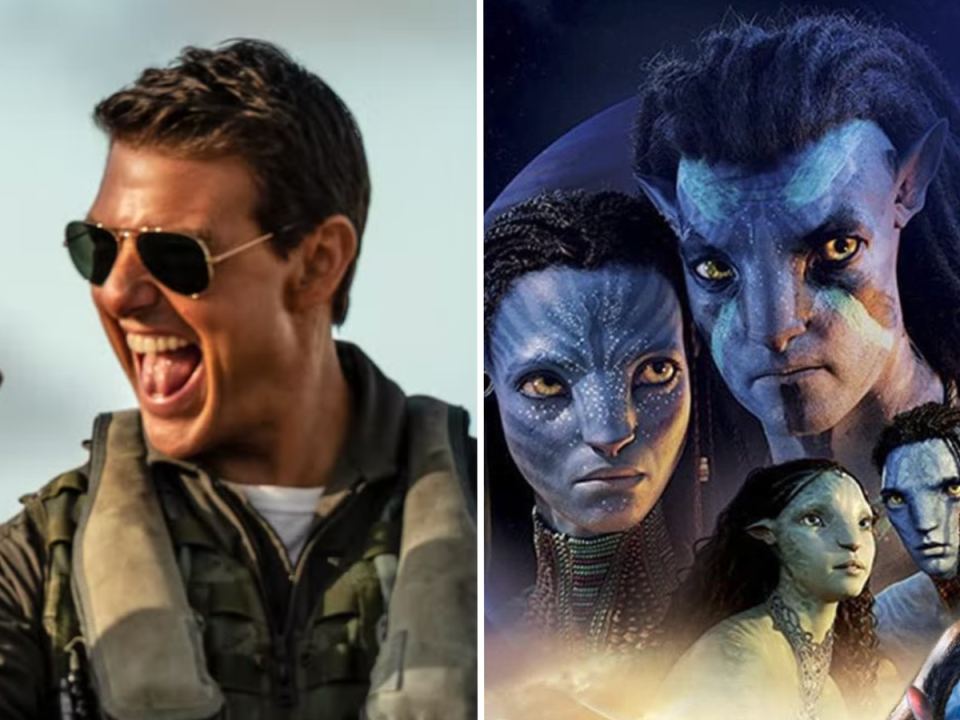 ‘Top Gun: Maverick’ and ‘Avatar: The Way of Water’ (Paramount Pictures and 20th Century Studios)