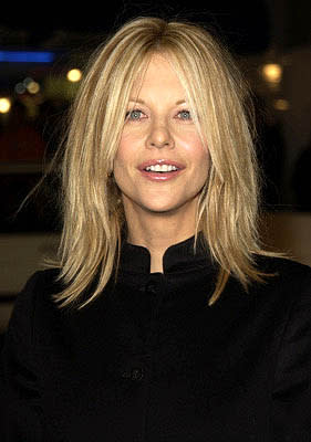 Meg Ryan at the LA premiere of Miramax's Kate & Leopold