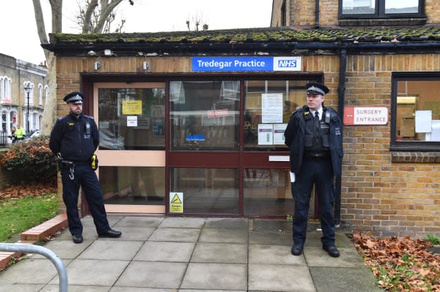 Three in hospital after health centre stabbings - police