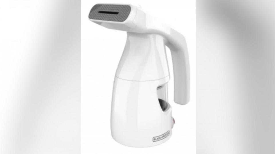 PHOTO: Black+Decker garment steamers are being recalled due to a burn hazard. (CPSC.gov)