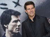 <p>Seit seiner Rolle als Maverick in „Top Gun“ ist Tom Cruise optisch vielleicht zehn Jahre gealtert. In Wirklichkeit sind bereits 32 Jahre vergangen. Wer aber so aktiv wie Cruise ist – die Stunts für seine Action-Kracher selber dreht und permanent Sport treibt – der kann wohl nur so aussehen. Dennoch: Cruise ist 55. Wahrscheinlich hat er zusätzlich noch gute Gene mit auf den Weg bekommen. (Bild: AP Photos) </p>