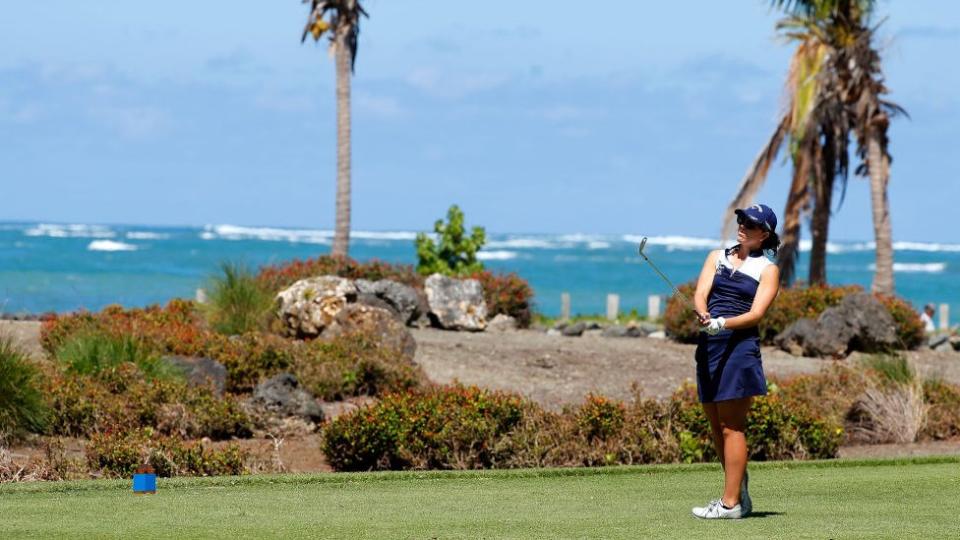 Un club de golf en la playa Dorado