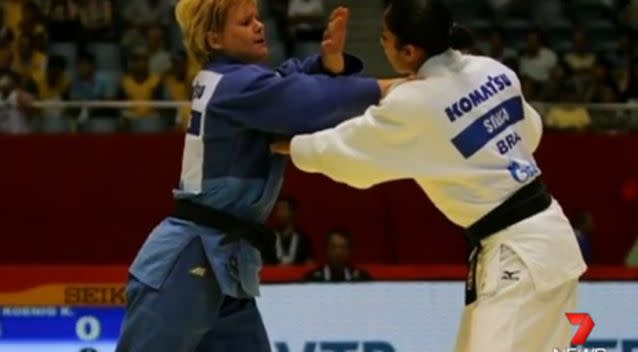 Inspector Kylie Koenig is a judo champion.