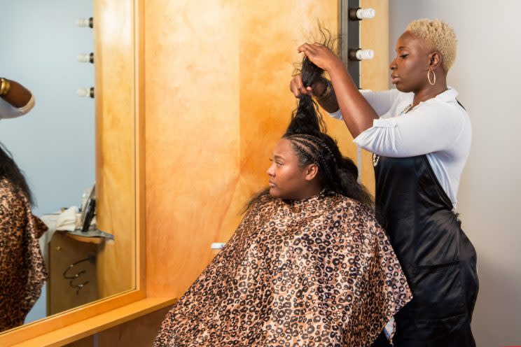 Aicheria Bell was one of two plaintiffs in a lawsuit against Iowa's strict braiding regulations. The law was changed this week. (Photo: Institute for Justice)