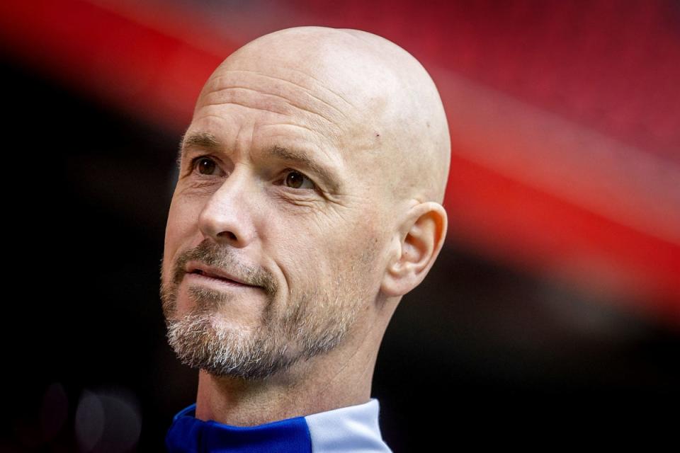 Erik ten Hag enjoyed great success at Ajax before moving to Old Trafford (ANP/AFP via Getty Images)