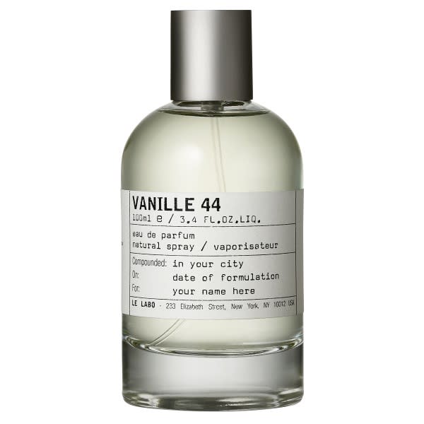 城市限定系列淡香精 巴黎 VANILLE 44 (香草44)，NT$17,000（100ml）。