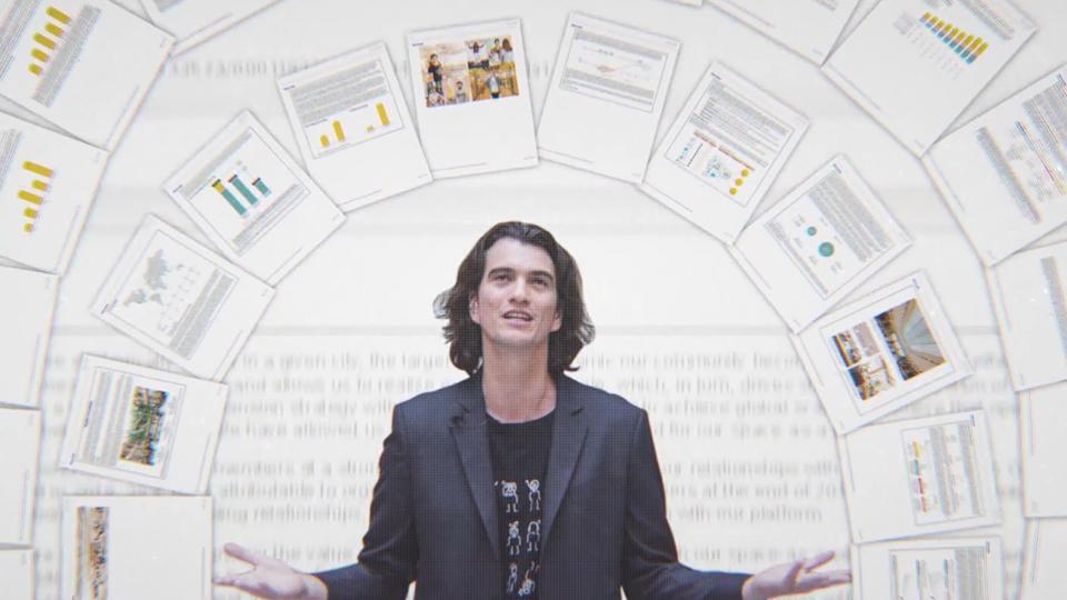 The rise and fall of Adam Neumann's tech company is chronicled in the Hulu documentary "WeWork: or the Making and Breaking of a $47 Billion Unicorn."