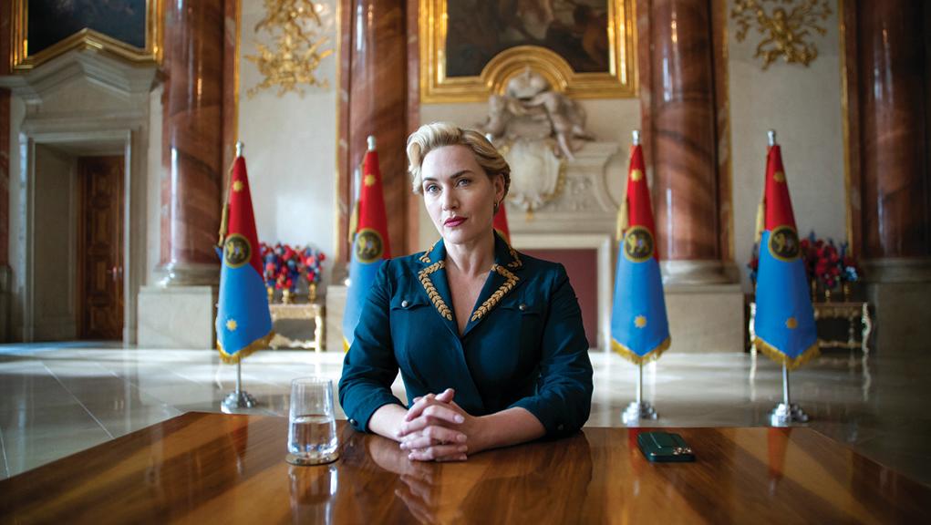  Kate Winslet reigns as the dictator of a fictional European country in ‘The Regime.’. 