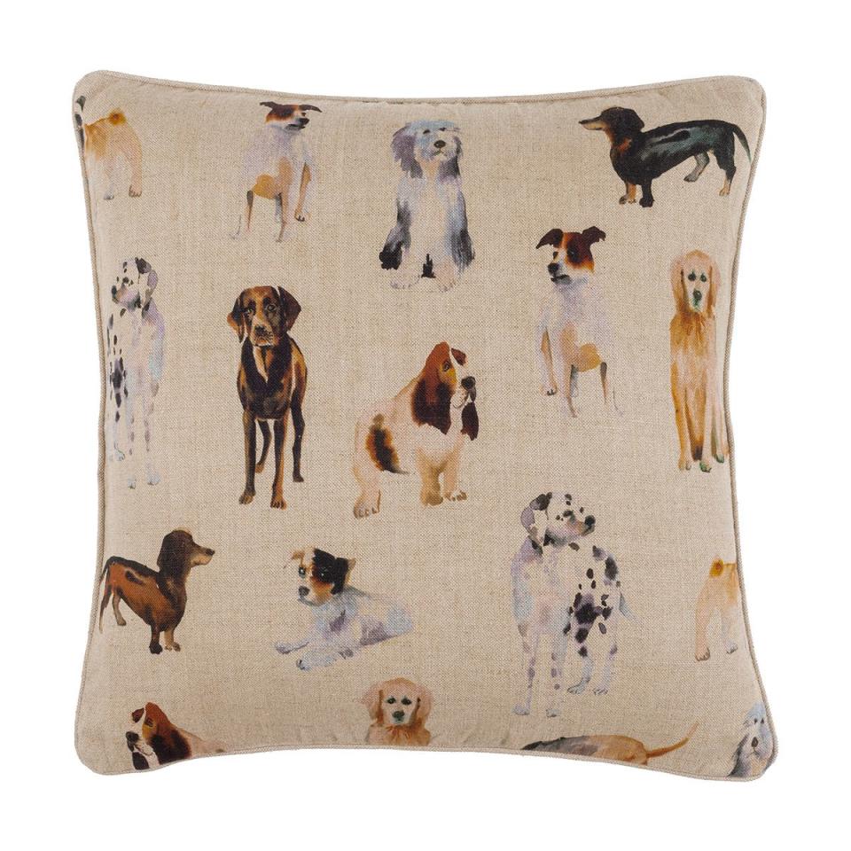 Annie Selke Woof Linen Decorative Pillow