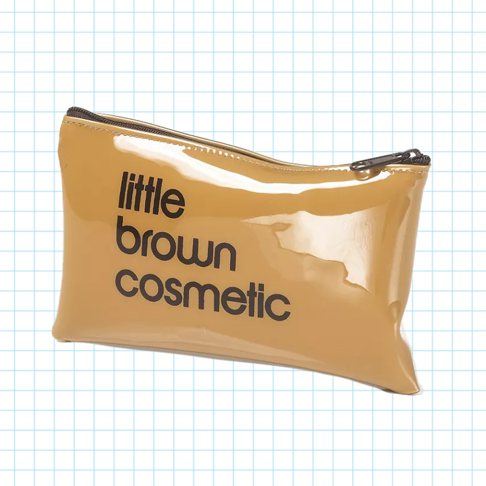 17) Little Brown Cosmetics Case